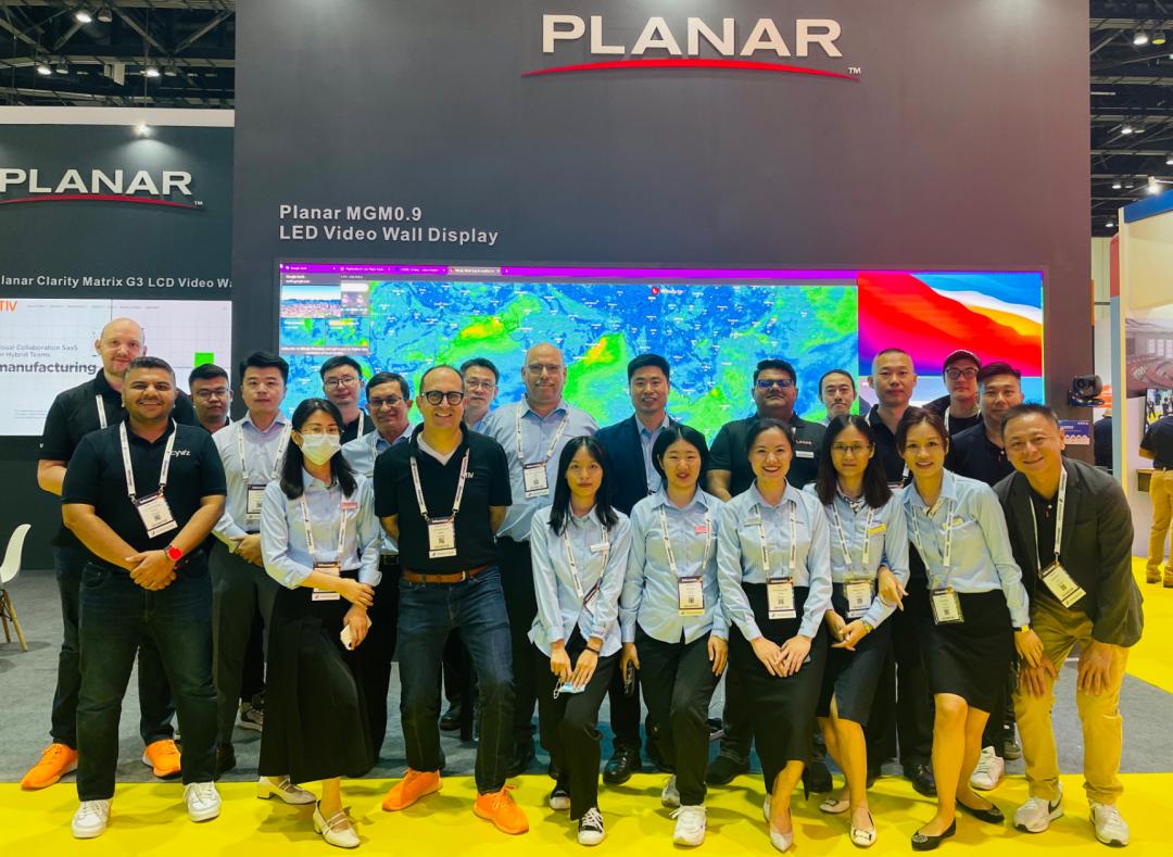 InfoComm Asia | K8凯发Planar全球首发第四代Micro LED智能一体机