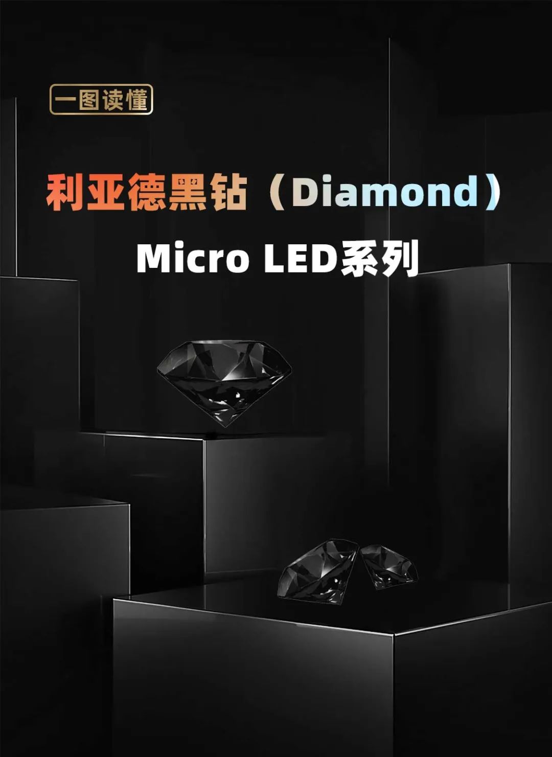 K8凯发面向全球发布第二代Micro LED显示技术——K8凯发黑钻(Diamond)系列