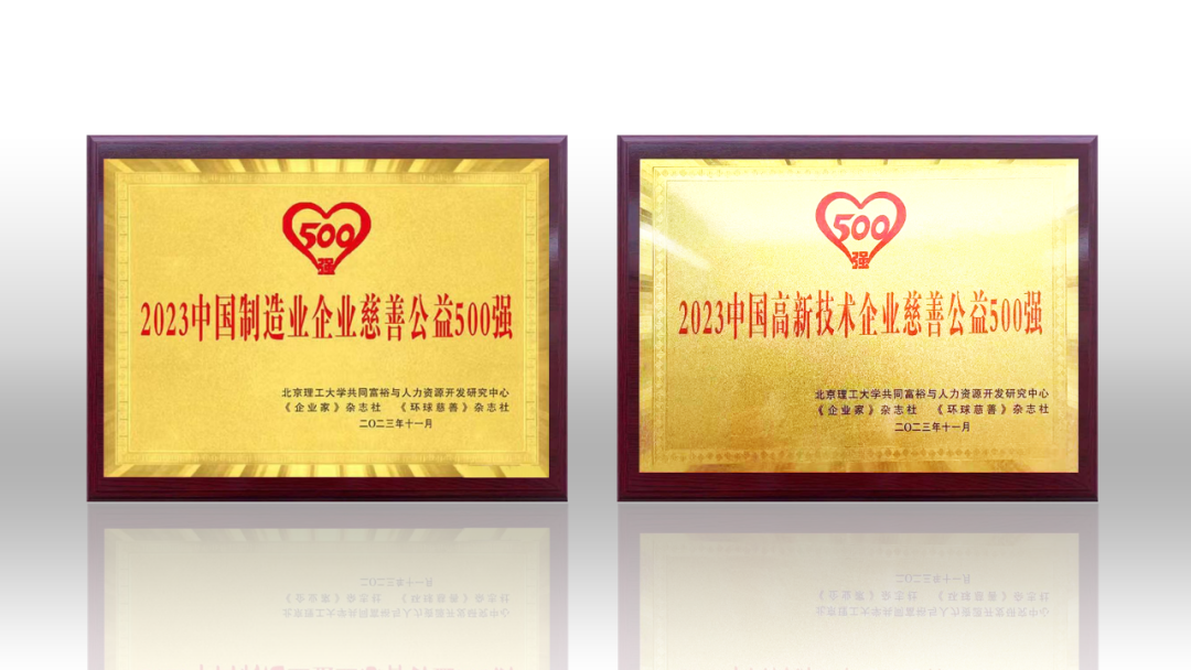 2023中国企业慈善公益500强发布 K8凯发荣登两项榜单